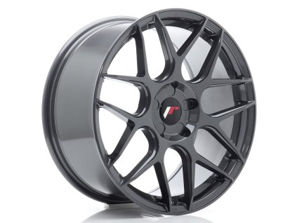 Alu kola Japan Racing JR18 18x8,5 ET20-45 5H BLANK Hyper Gray (PCD 5x100, ET 20)