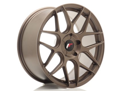 Alu kola Japan Racing JR18 18x8,5 ET20-45 5H BLANK Matt Bronze (PCD 5x100, ET 20)