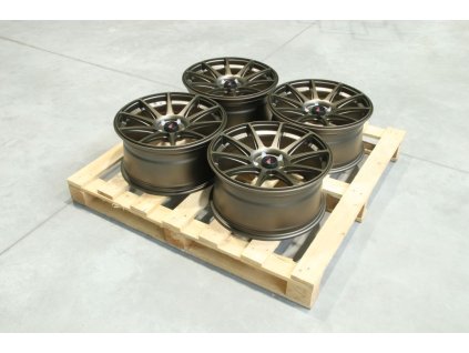 Set of JR11 18x8,5 ET40 5x112 Dark Bronze (PCD 5x112, ET 40)