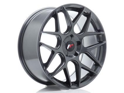 Alu kola Japan Racing JR18 19x8,5 ET20-45 5H BLANK Hyper Gray (PCD 5x100, ET 20)
