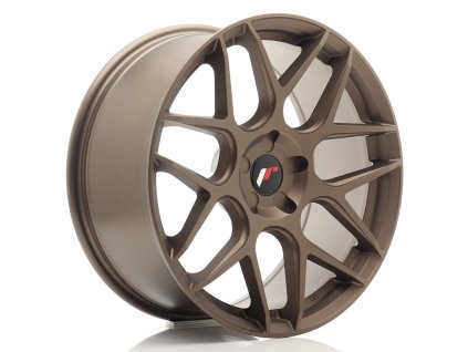 Alu kola Japan Racing JR18 19x8,5 ET20-45 5H BLANK Matt Bronze (PCD 5x100, ET 20)