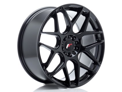 Alu kola Japan Racing JR18 19x8,5 ET45 5x112/114 Gloss Black (PCD 5x112, ET 45)