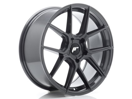 Alu kola Japan Racing JR30 18x8,5 ET20-45 5H BLANK Hyper Gray (PCD 5x100, ET 20)