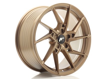 Alu kola Japan Racing JR33 19x8,5 ET20-45 5H BLANK Matt Bronze (PCD 5x100, ET 20)