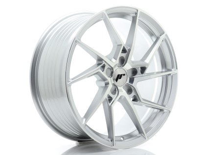 Alu kola Japan Racing JR33 19x8,5 ET20-45 5H BLANK Silver Machined Face (PCD 5x100, ET 20)