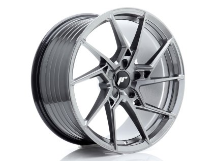 Alu kola Japan Racing JR33 19x9,5 ET20-45 5H BLANK Hyper Black (PCD 5x100, ET 20)