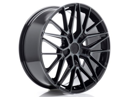 Alu kola Japan Racing JR38 20x8,5 ET20-45 5H BLANK Black Machined w/ Tinted Face (PCD 5x108, ET 20)