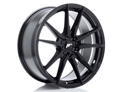 Alu kola Japan Racing JR21 19x8,5 ET35 5x100/120 Gloss Black (PCD 5x100, ET 35)