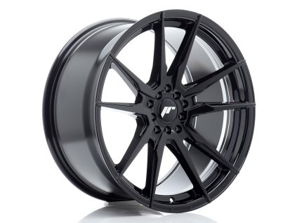 Alu kola Japan Racing JR21 19x9,5 ET35 5x100/120 Gloss Black (PCD 5x100, ET 35)