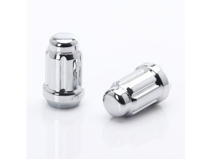 Sada 20 kovaných matic M12x1,5 stříbrné