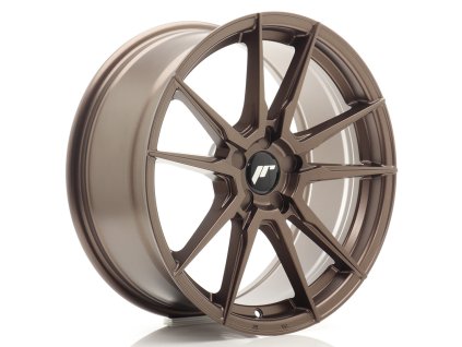 Alu kola Japan Racing JR21 18x8 ET36 5x112 Matt Bronze (PCD 5x112, ET 36)