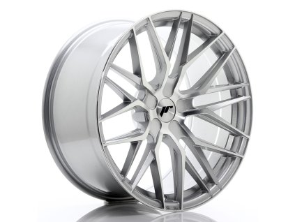 Alu kola Japan Racing JR28 20x10 ET40 5x114,3 Silver Machined (PCD 5x114.3, ET 40)