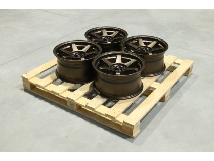 Set of JR3 16x8 ET25 4x100/108 Matt Bronze (PCD 4x100)