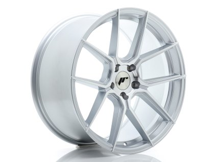Alu kola Japan Racing JR30 19x9,5 ET35 5x120 Silver Machined Face (PCD 5x120, ET 35)