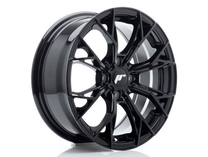 Alu kola Japan Racing JR49 15x6,5 ET35 4x100 Gloss Black (PCD 4x100, ET 35)