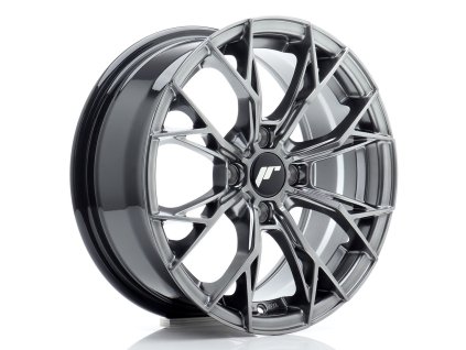 Alu kola Japan Racing JR49 15x6,5 ET35 4x100 Hyper Black (PCD 4x100, ET 35)