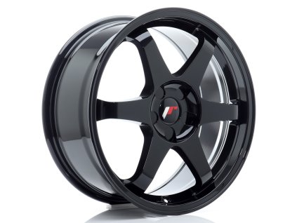 Alu kola Japan Racing JR3 18x8 ET43 5x114,3 Gloss Black (PCD 5x114.3, ET 43)