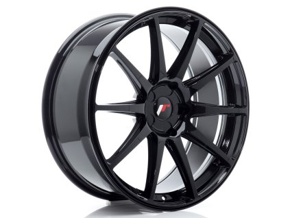 Alu kola Japan Racing JR11 20x8,5 ET35 5x112 Gloss Black (PCD 5x112, ET 35)