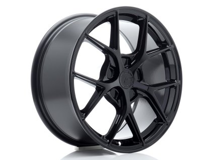 Alu kola Japan Racing SL01 17x7 ET20-40 5H BLANK Gloss Black (PCD 5x100, ET 20, Rozměr 17x7)
