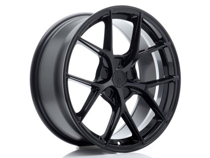 Alu kola Japan Racing SL01 18x8 ET20-40 5H BLANK Gloss Black (PCD 5x100, ET 20)