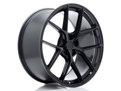 Alu kola Japan Racing SL01 20x10 ET15-48 5H BLANK Gloss Black (PCD 5x108, ET 15)