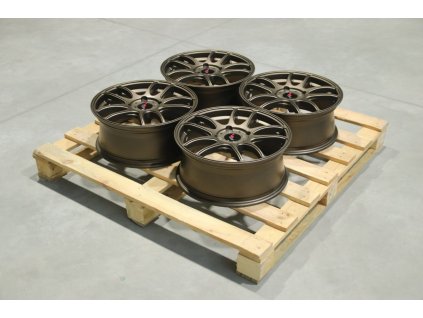 Set of JR29 17x7 ET30 4x98 Matt Bronze (PCD 4x98, ET 30, Rozměr 17x7)