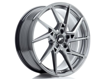Alu kola Japan Racing JR33 20x8,5 ET20-45 5H BLANK Hyper Black (PCD 5x120.6, ET 20)