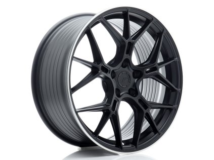 Alu kola Japan Racing JR51 19x8,5 ET35 5x112 Satin Black w/ Machined Lip (PCD 5x112, ET 35)
