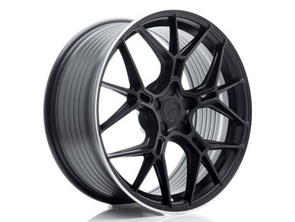 Alu kola Japan Racing JR51 19x8,5 ET20-45 5H BLANK Satin Black w/ Machined Lip (PCD 5x100, ET 20)