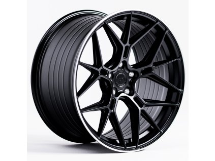 Alu kola Japan Racing JR51 20x10,5 ET15-35 5H BLANK Satin Black w/ Machined Lip (PCD 5x108, ET 15)