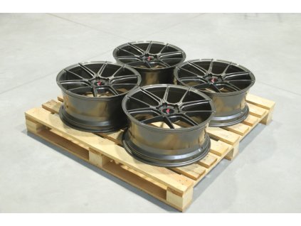 Set of JR30 19x8,5 ET40 5x114,3 Hyper Gray (PCD 5x114.3, ET 40)