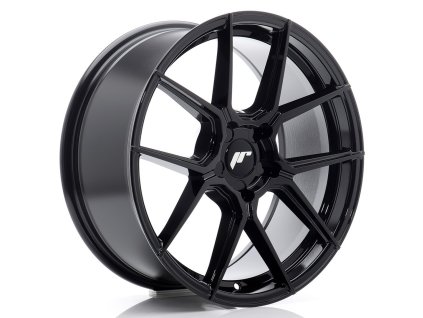 Alu kola Japan Racing JR30 18x8 ET20-40 BLANK Gloss Black (PCD 4x100, ET 20)