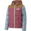 puma colourblock polyball hooded jacket 0