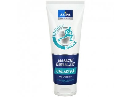 ALPA masážní emulze Chladivá 210 ml