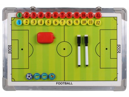 fotbal 40 magneticka trenerska tabule zavesna