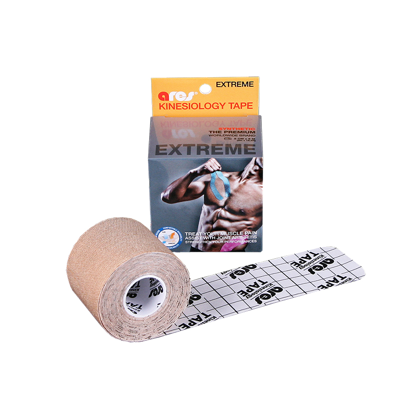 ARES EXTREME kinesiology tape 5cm x 5m Barva: Zlatá