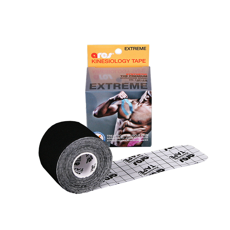 ARES EXTREME kinesiology tape 5cm x 5m Barva: Černá