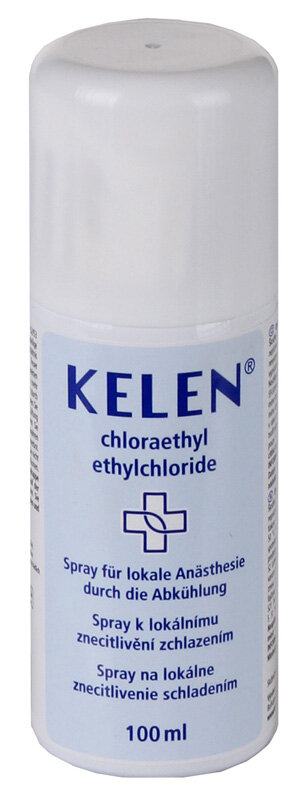 Kelen chloraethyl spray