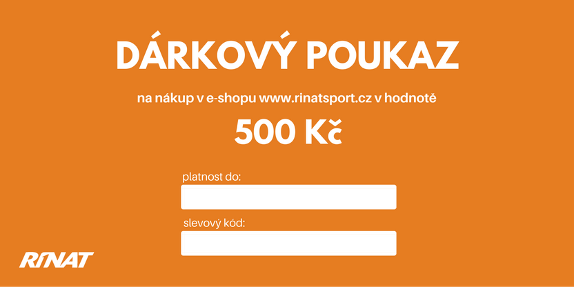 Dárkový poukaz v hodnotě 500 Kč