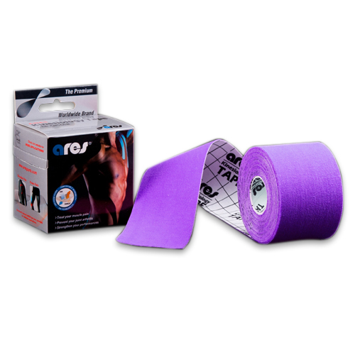 ARES kinesiology tape 5cm x 5m Barva: Fialová