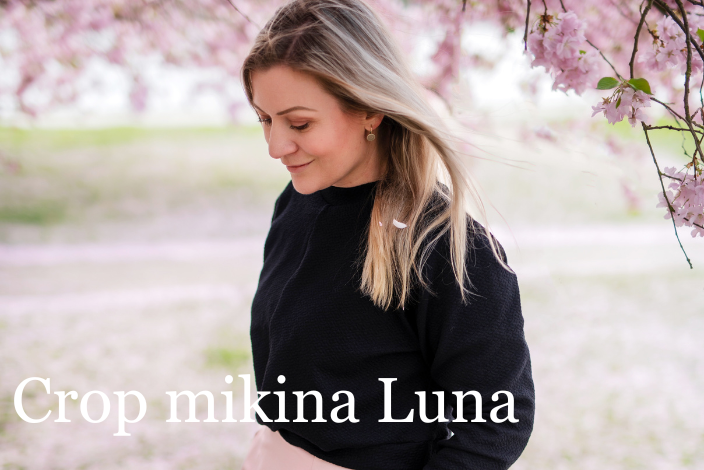 Crop mikina Luna