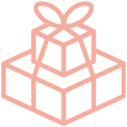 Balíček zabalený jako dárek