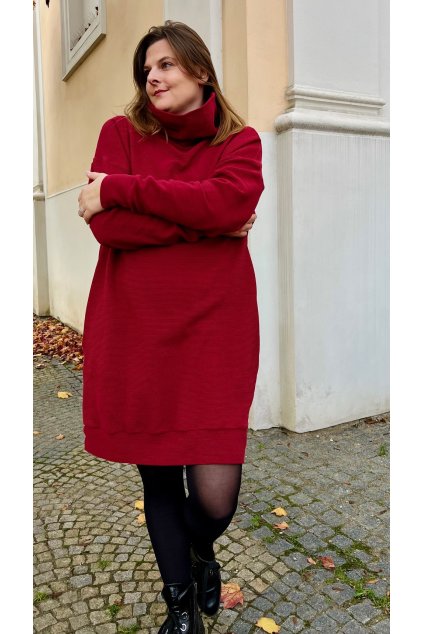 oversize šaty