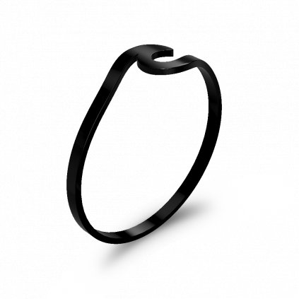 Ringblack carbonfiber ring wave1