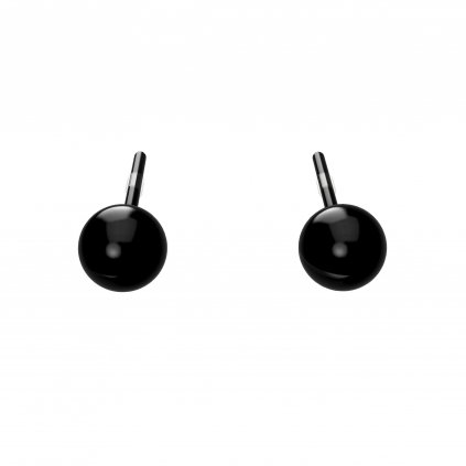 Ringblack carbon black earrings ball