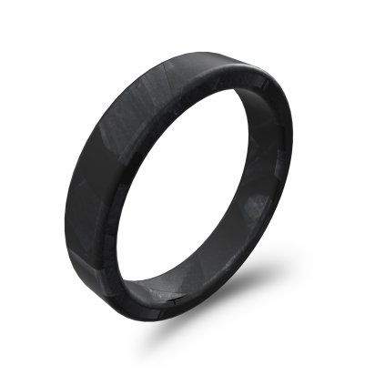 Ringblack black wedding band plain4mm1