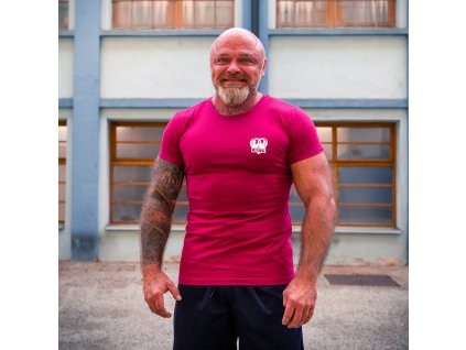 Triko Workoutman Bordo (Velikost L)