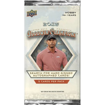 2025 Upper Deck Goodwin Champions Hobby booster
