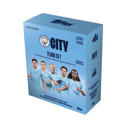 Topps 2023 2024 Team Set Manchester City