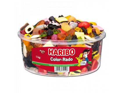 2998 haribo color rado fruchtgummi lakritz 1 kg dose 1 1